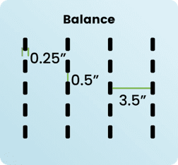 A balance scale is shown with the word " balance ".
